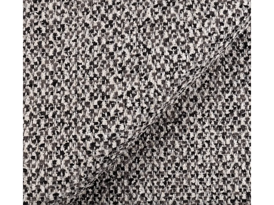 Canapé d'angle ALMI 160x275 cm, couchage, coffre, ressorts, assise confortable, côté gauche, argenté