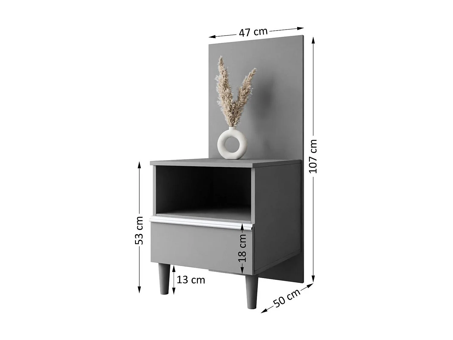 LIT COUCHÉ Lectus 166/211/108 avec 2 tables de nuit beige