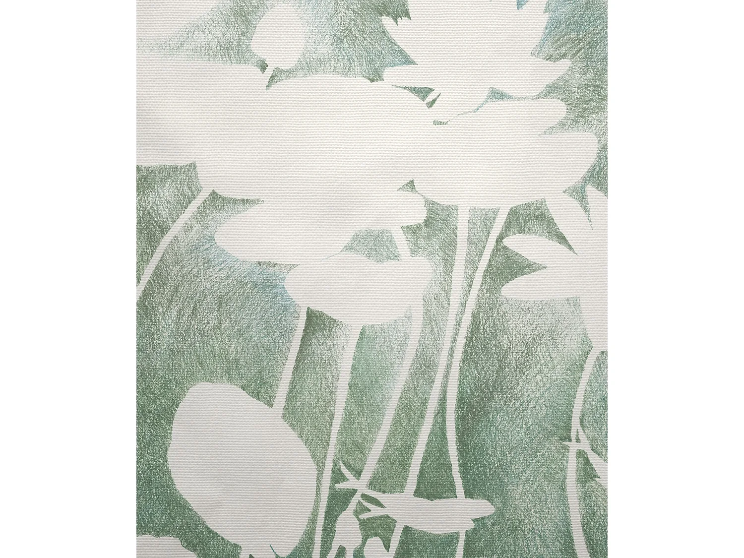 BELLECOUR LITERIE | Tête de lit déhoussable HAKU 140x110 cm | Coloris Vert