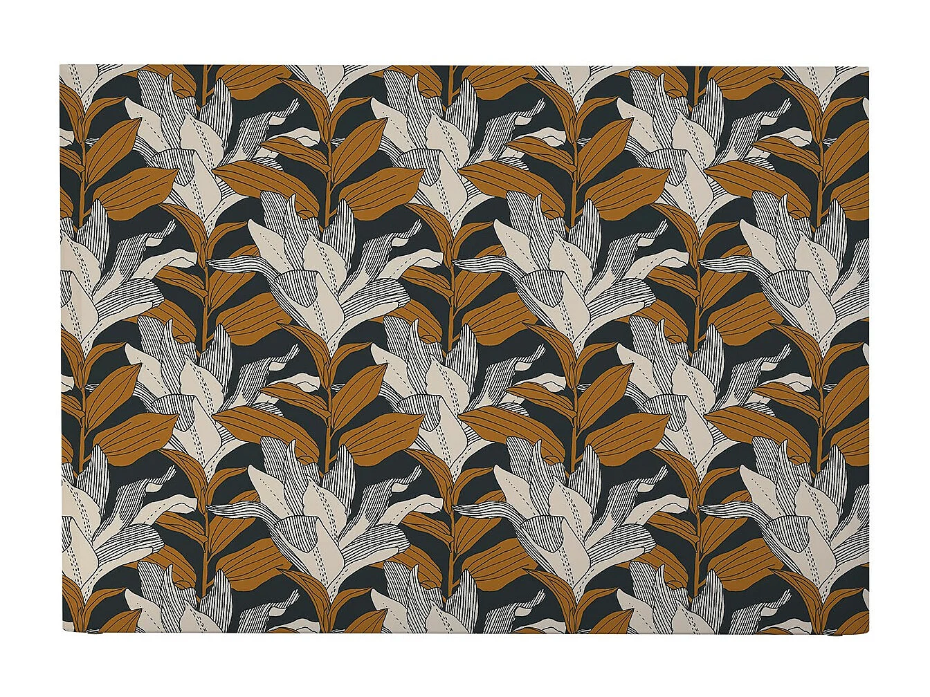 BELLECOUR LITERIE | Tête de lit déhoussable TONI 140x110 cm | Coloris Bleu