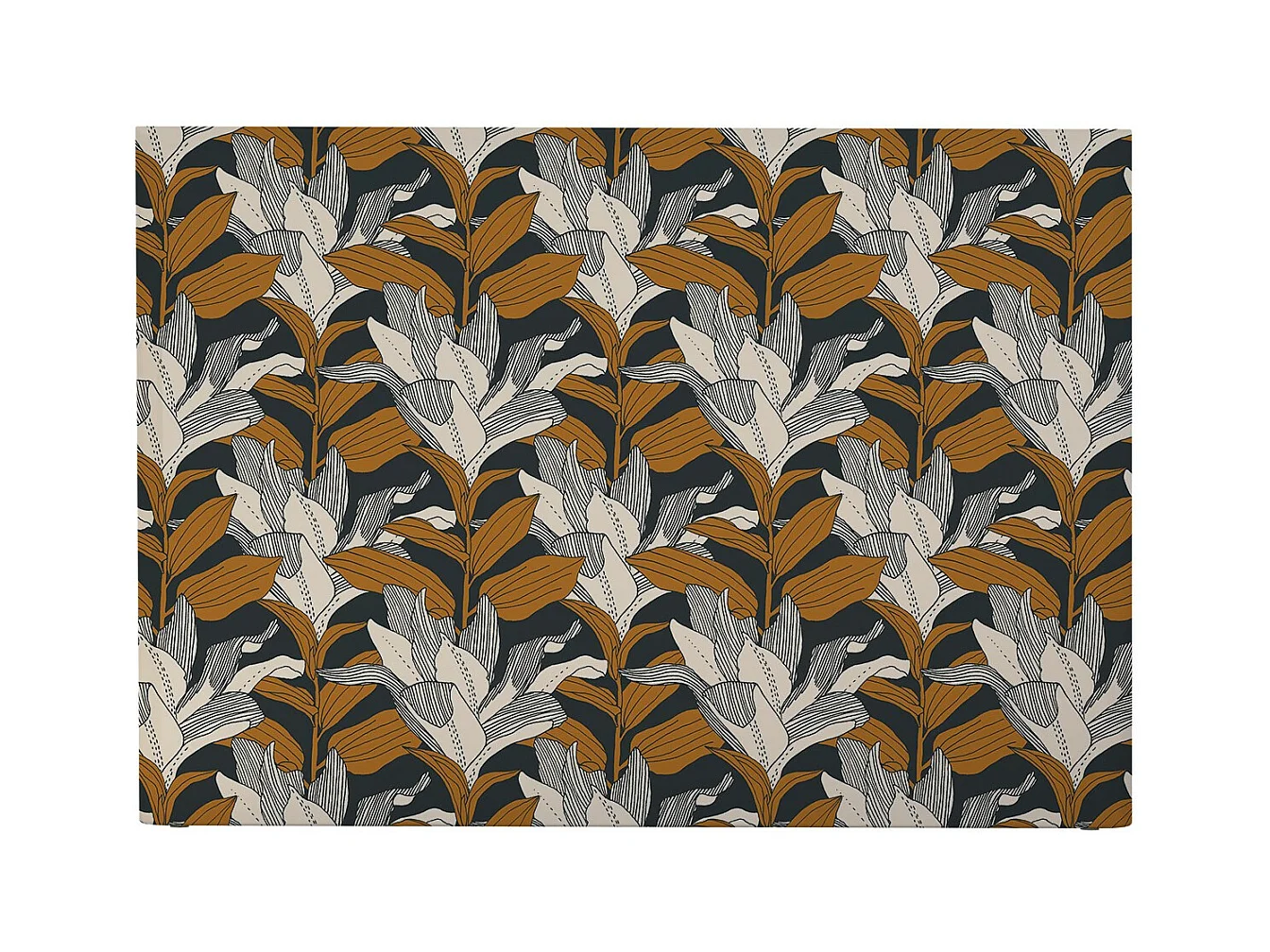 BELLECOUR LITERIE | Tête de lit déhoussable TONI 140x110 cm | Coloris Bleu