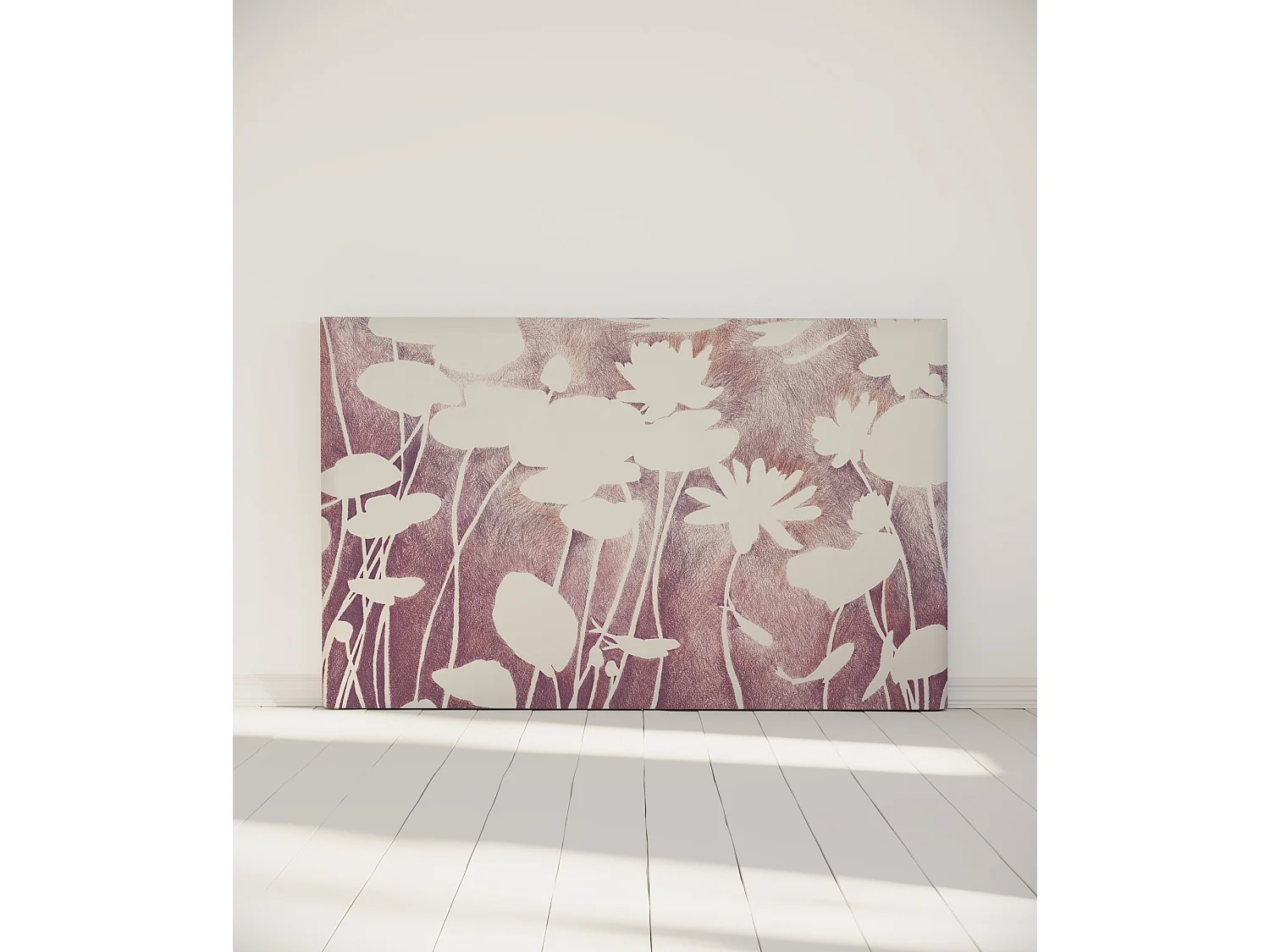 BELLECOUR LITERIE | Tête de lit déhoussable HAKU 160x110 cm | Coloris Rose pâle