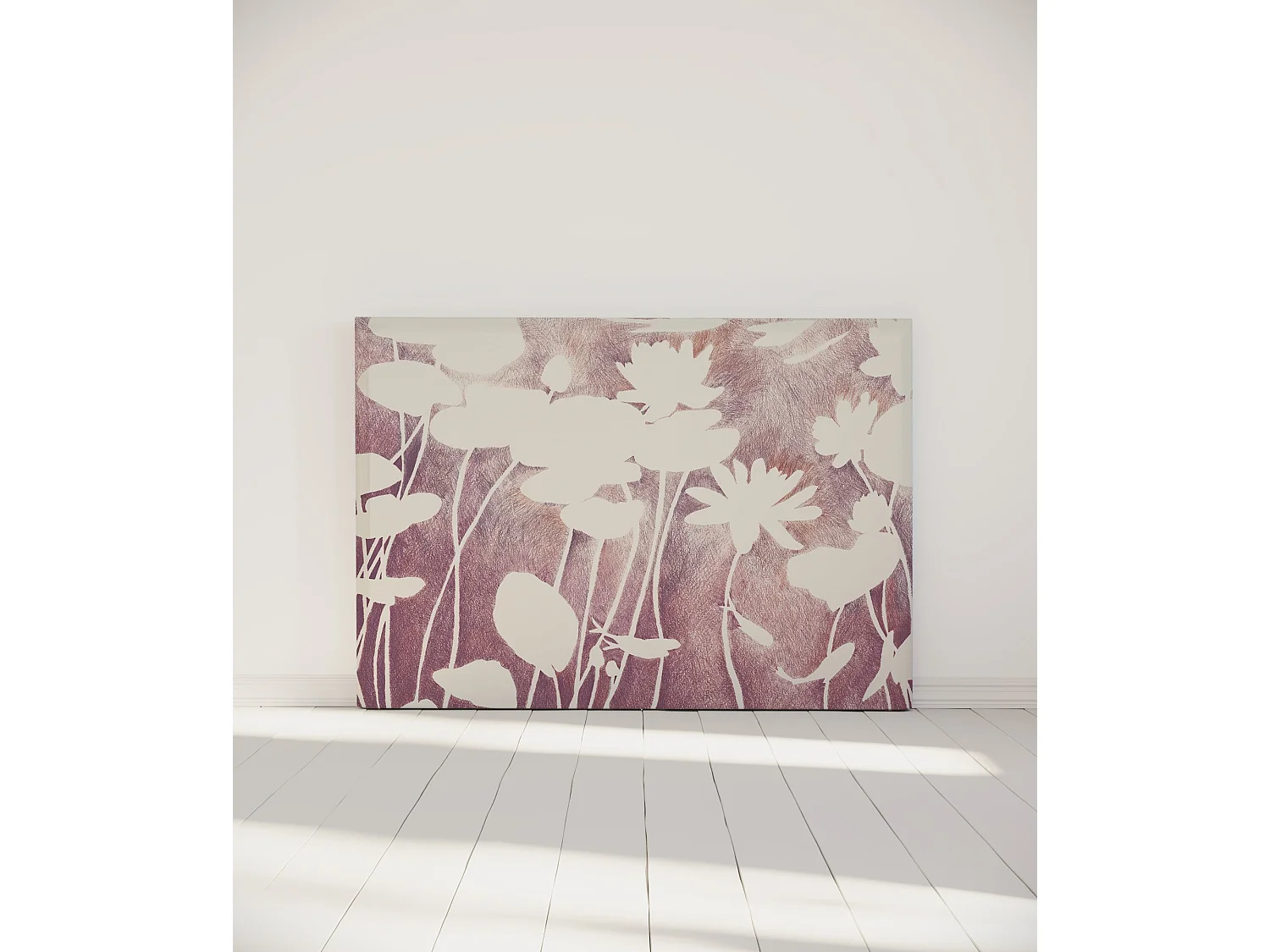 BELLECOUR LITERIE | Tête de lit déhoussable HAKU 140x110 cm | Coloris Rose pâle