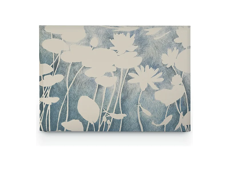 BELLECOUR LITERIE | Tête de lit déhoussable HAKU 180x110 cm | Coloris Bleu