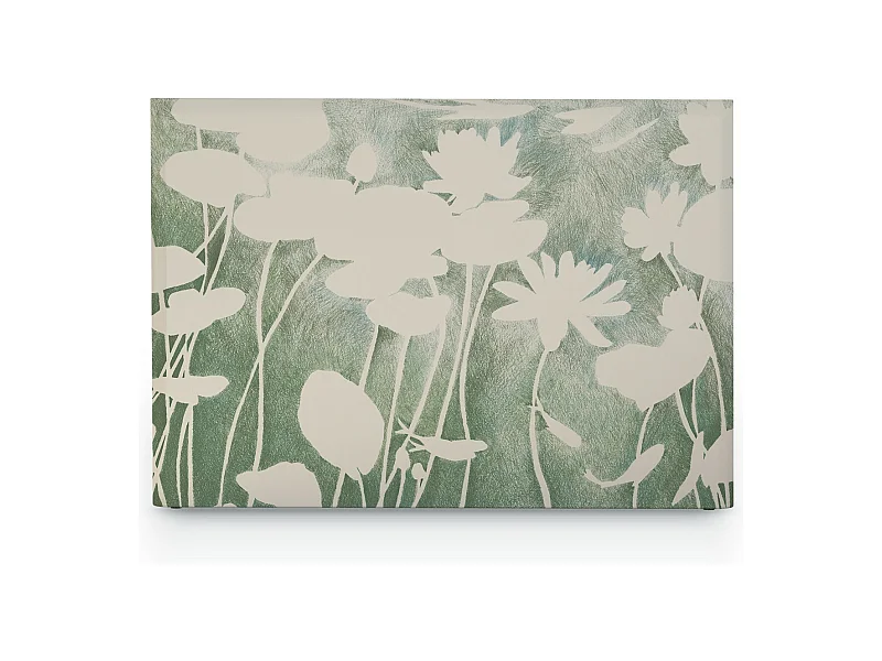 BELLECOUR LITERIE | Tête de lit déhoussable HAKU 160x110 cm | Coloris Vert