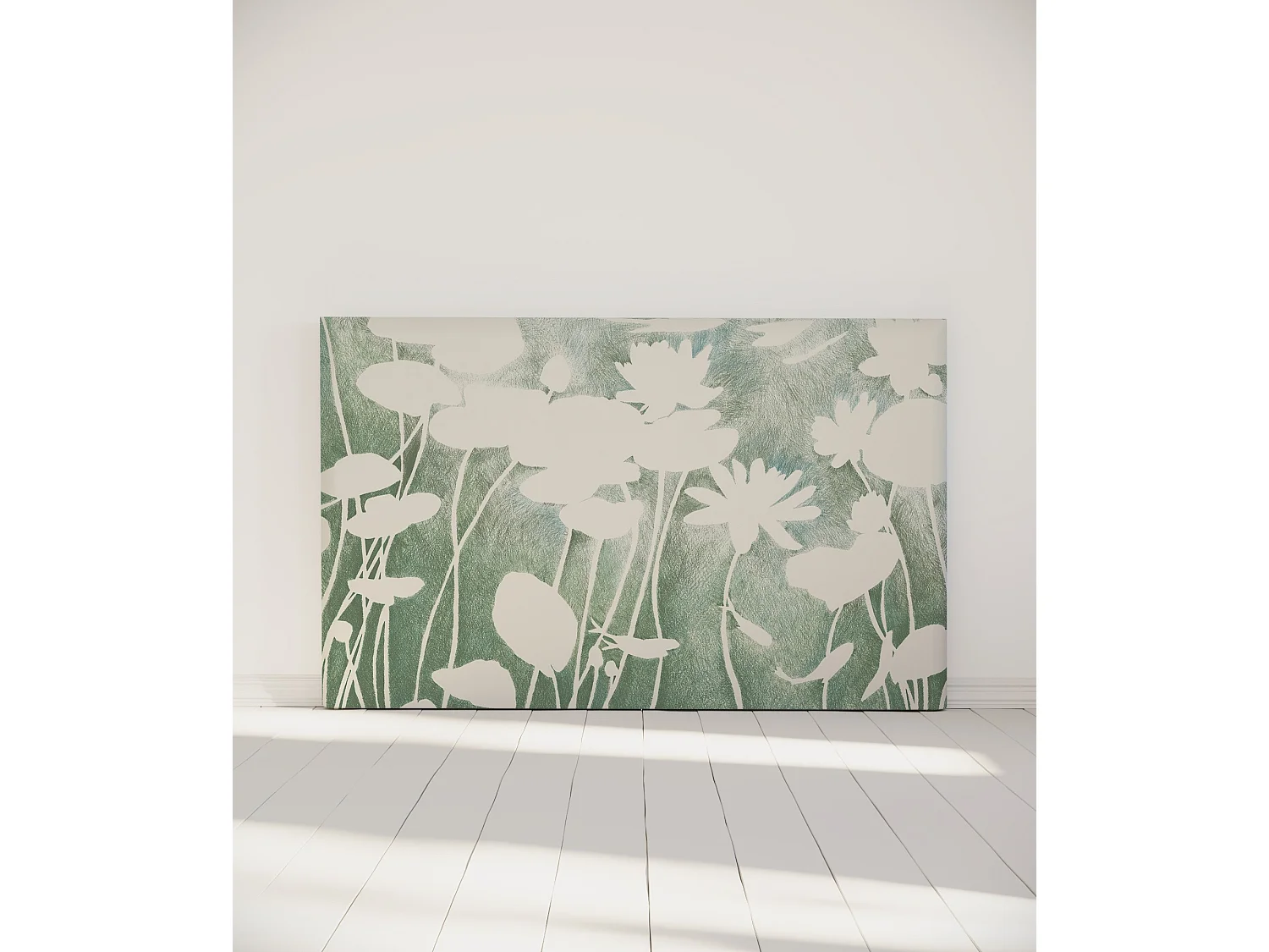 BELLECOUR LITERIE | Tête de lit déhoussable HAKU 160x110 cm | Coloris Vert