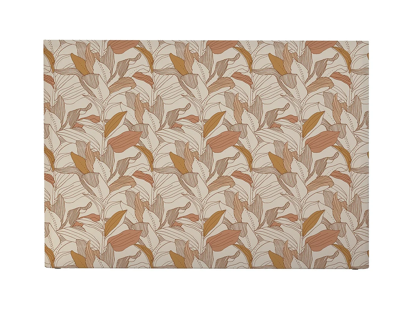 BELLECOUR LITERIE | Tête de lit déhoussable TONI 140x110 cm | Coloris Rose pâle