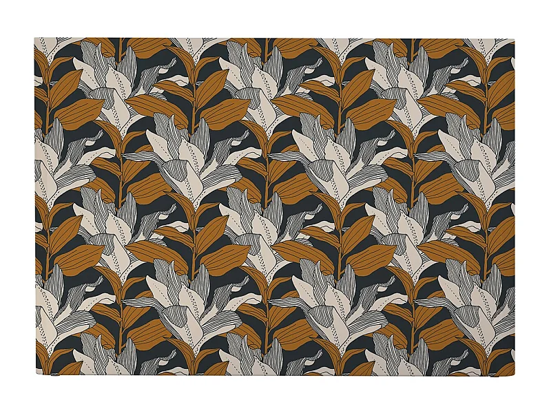 BELLECOUR LITERIE | Tête de lit déhoussable TONI 160x110 cm | Coloris Bleu