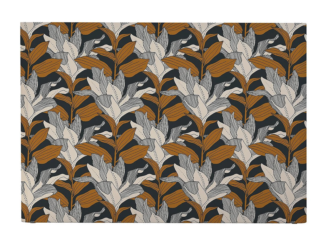 BELLECOUR LITERIE | Tête de lit déhoussable TONI 160x110 cm | Coloris Bleu