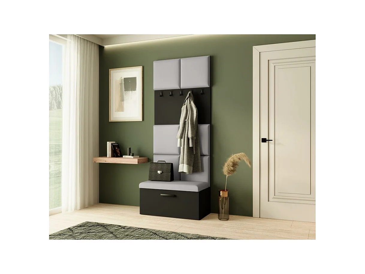 GARDEROBE Margaret I 81/203/43 met gestoffeerde panelen