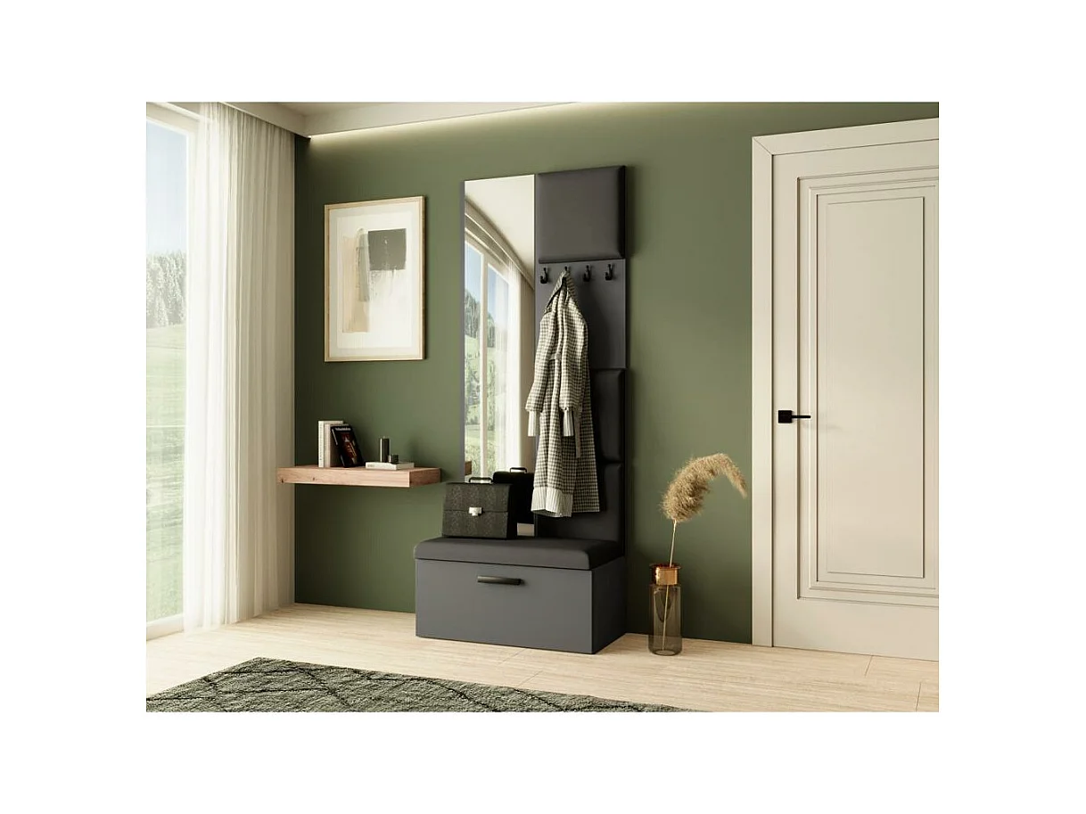 GARDEROBE Margaret III 81/203/43 avec panneaux rembourrés