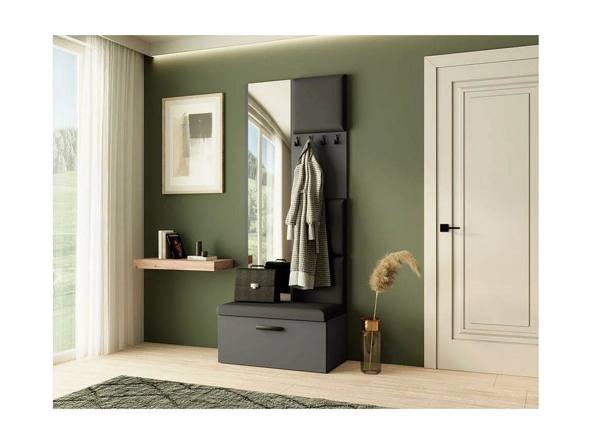 GARDEROBE Margaret III 81/203/43 avec panneaux rembourrés