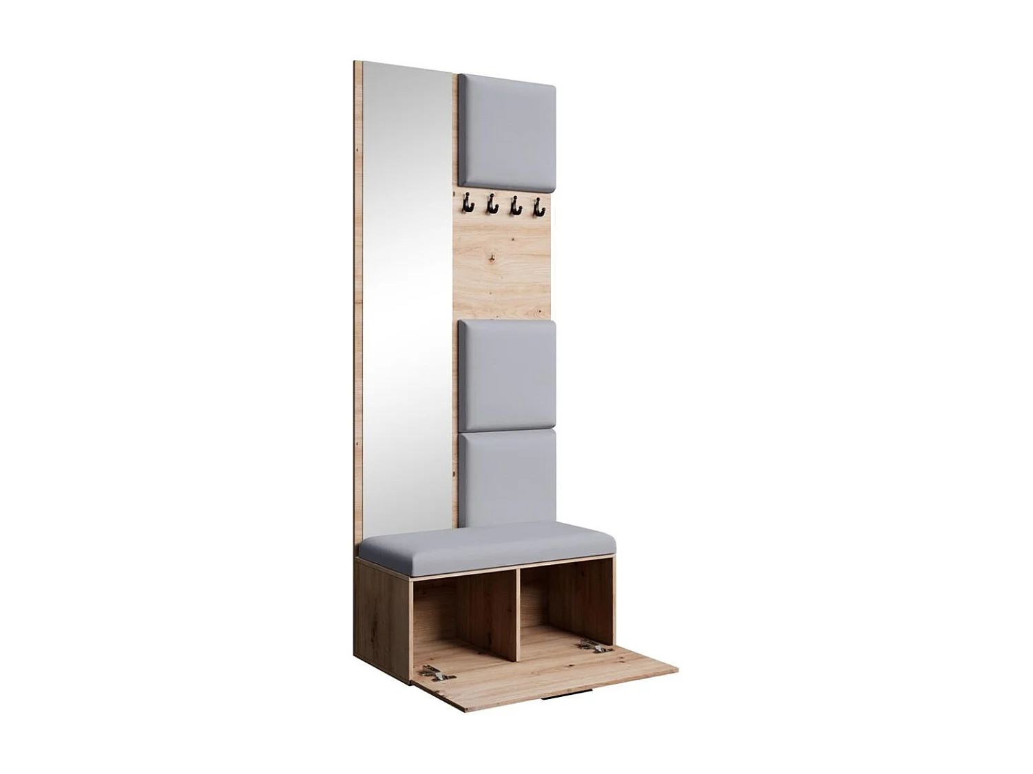 GARDEROBE Margaret III 81/203/43 avec panneaux rembourrés