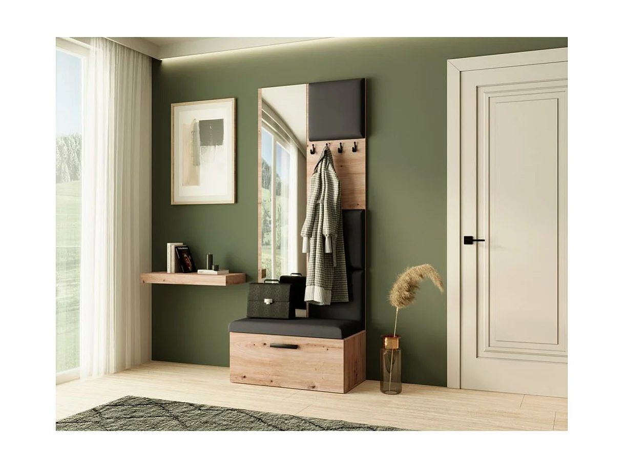 GARDEROBE Margaret III 81/203/43 avec panneaux rembourrés