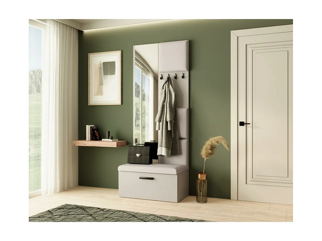 GARDEROBE Margaret III 81/203/43 avec panneaux rembourrés