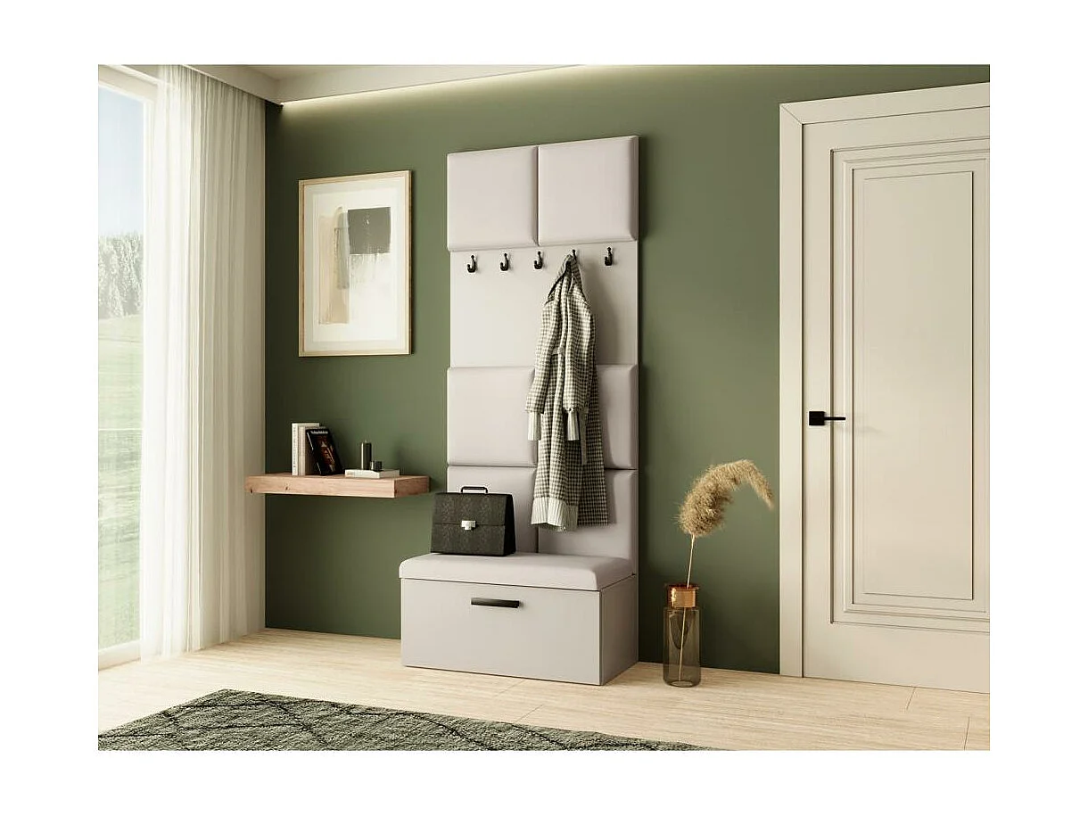 GARDEROBE Margaret I 81/203/43 met gestoffeerde panelen