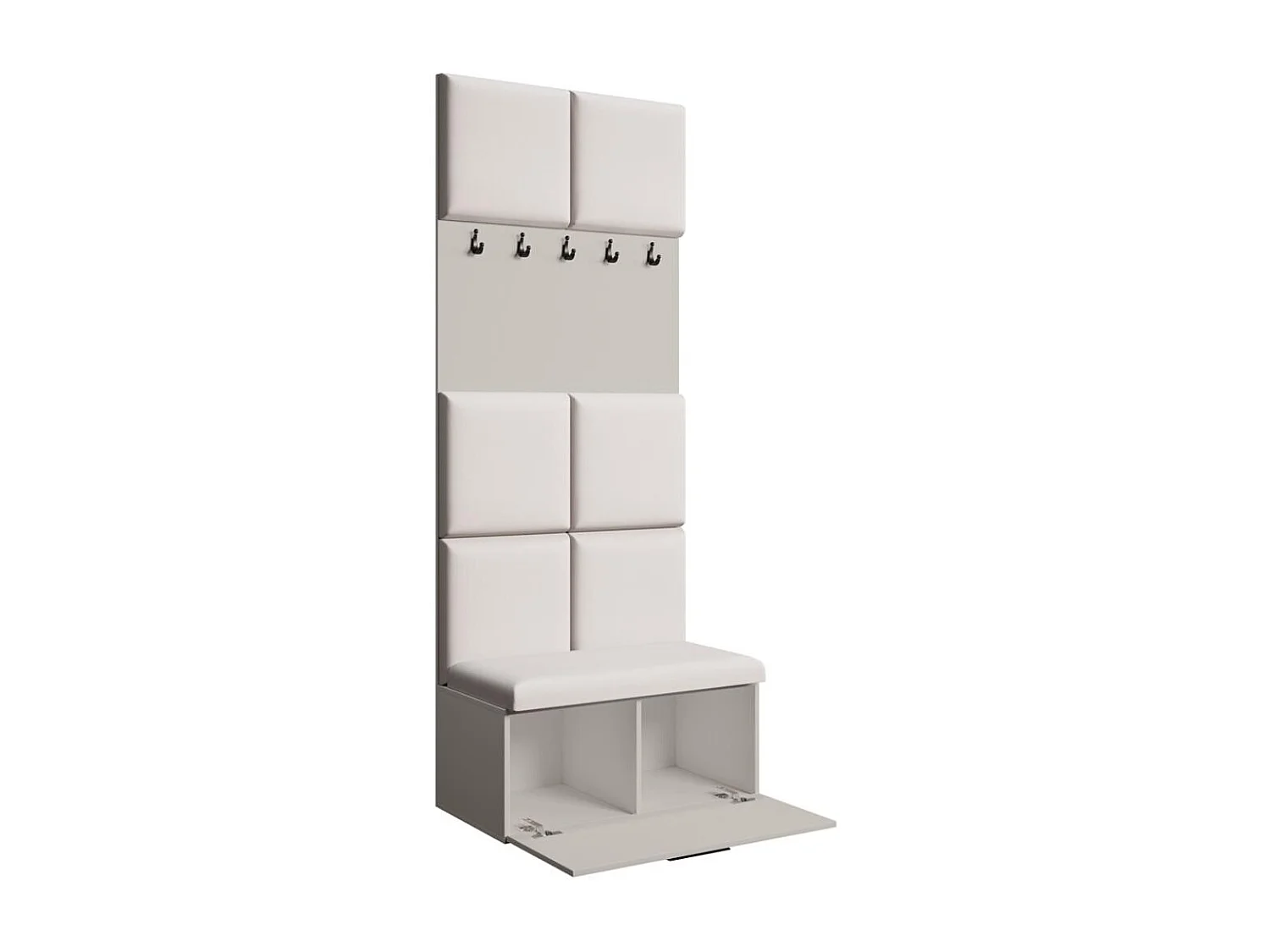 GARDEROBE Margaret I 81/203/43 met gestoffeerde panelen