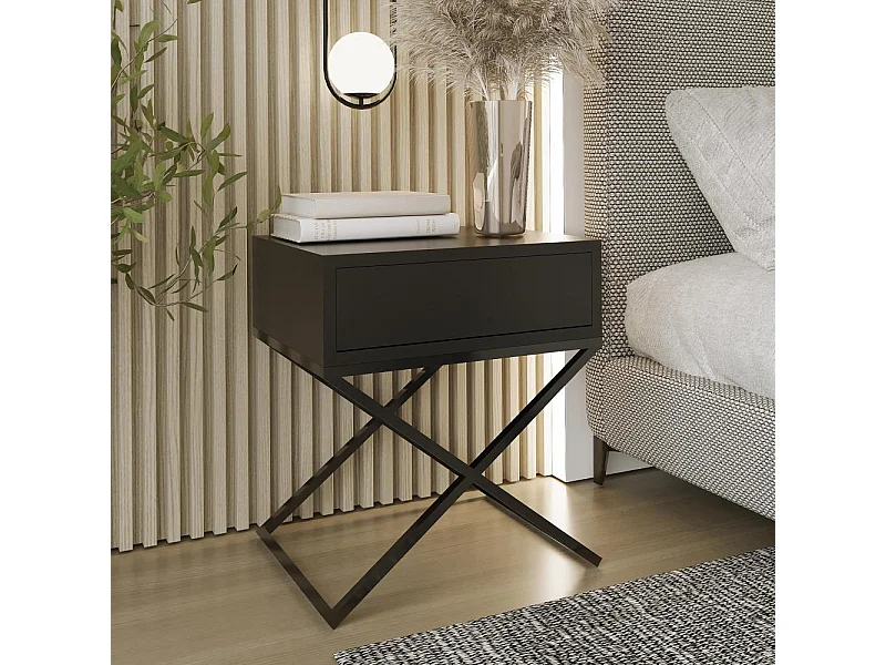 NACHTSCHRANK Max 45/50/35 schwarz