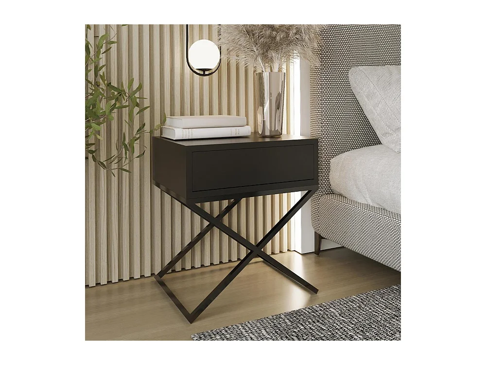 NACHTSCHRANK Max 45/50/35 schwarz