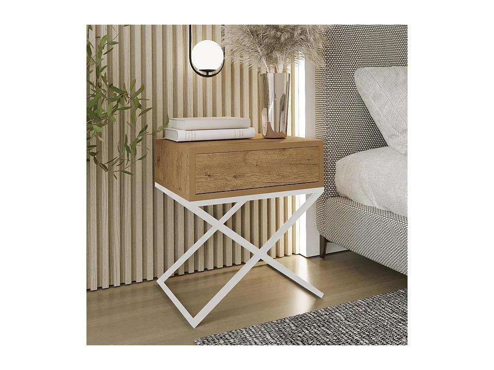 NACHTSCHRANK Max 45/50/35 eiche Wotan