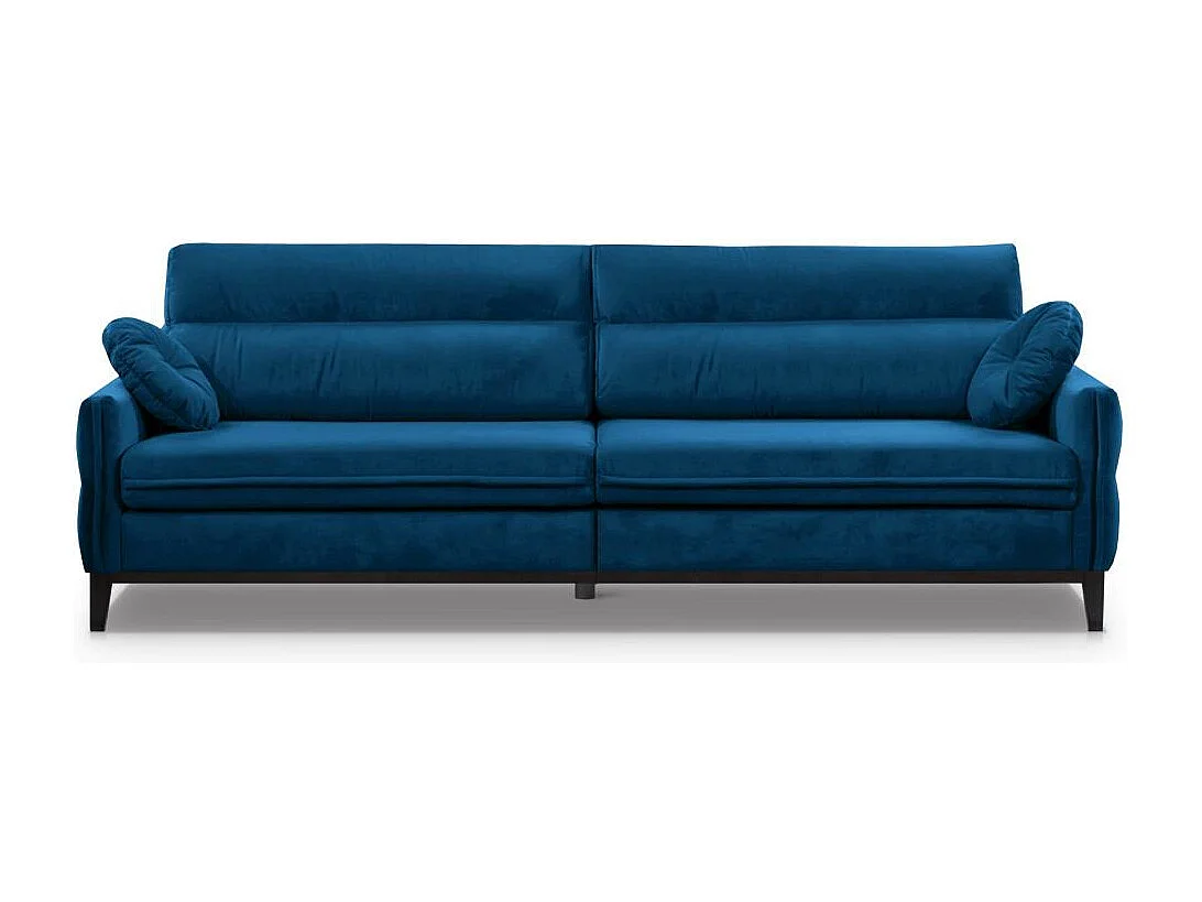 SOFA 3-SITZER Belweder Velours dunkelblau