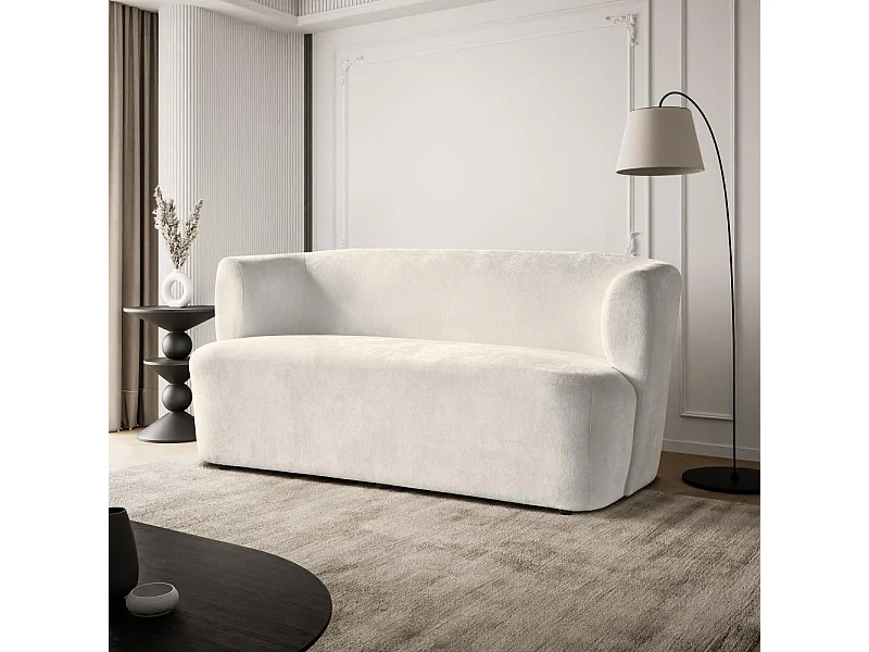 CANAPE 2 PLACES Nori beige velours