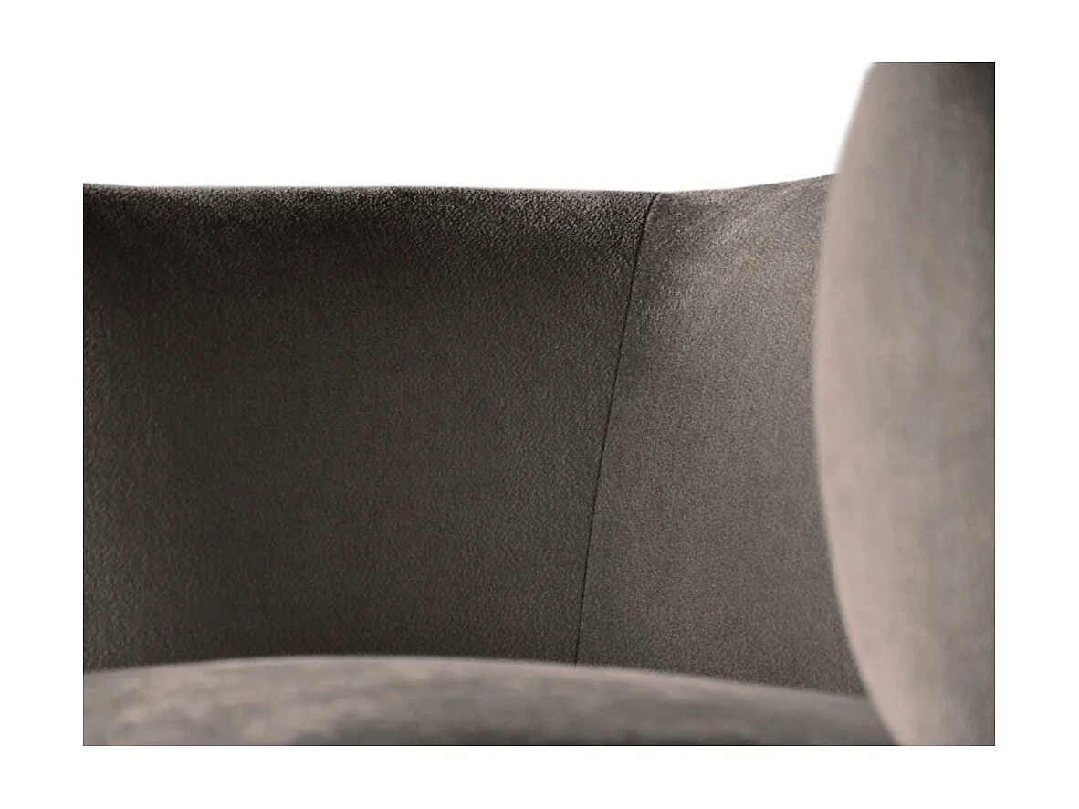 2-SITZER SOFA Nori braun velour