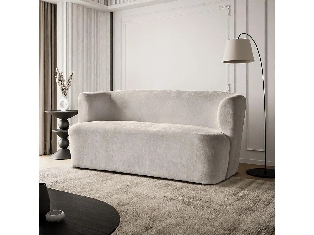 2-SITZER SOFA Nori cappuccino velour