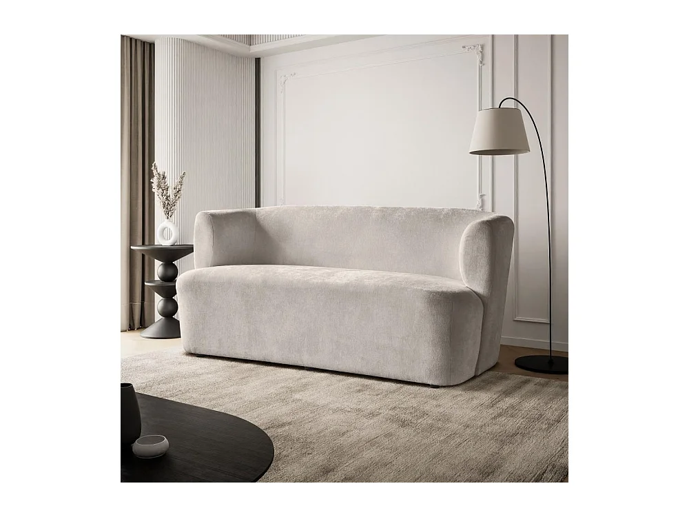 2-SITZER SOFA Nori cappuccino velour