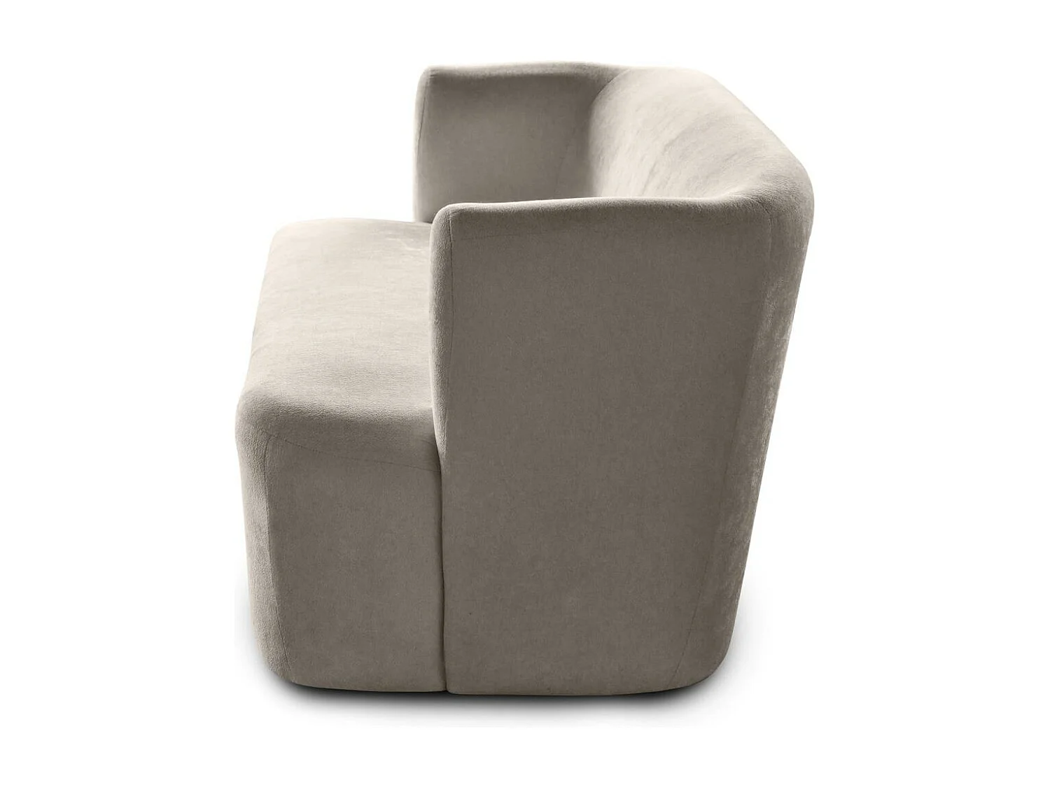 2-zitsbank Nori cappuccino velours