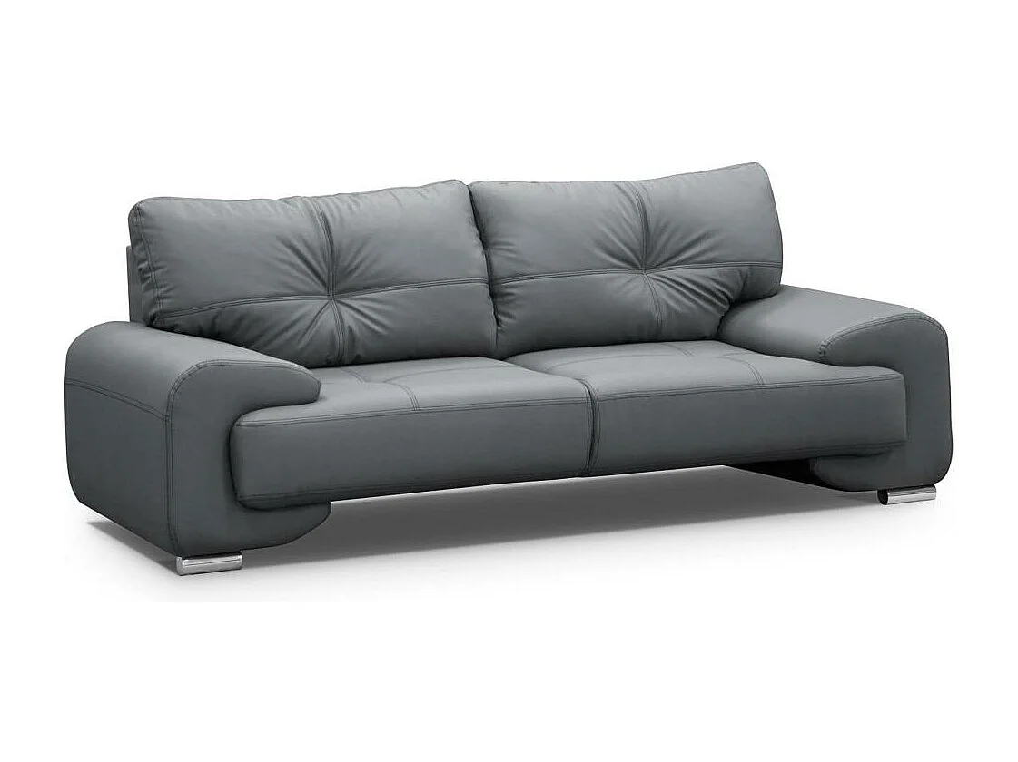 SOFA 3-SITZER Omega grau