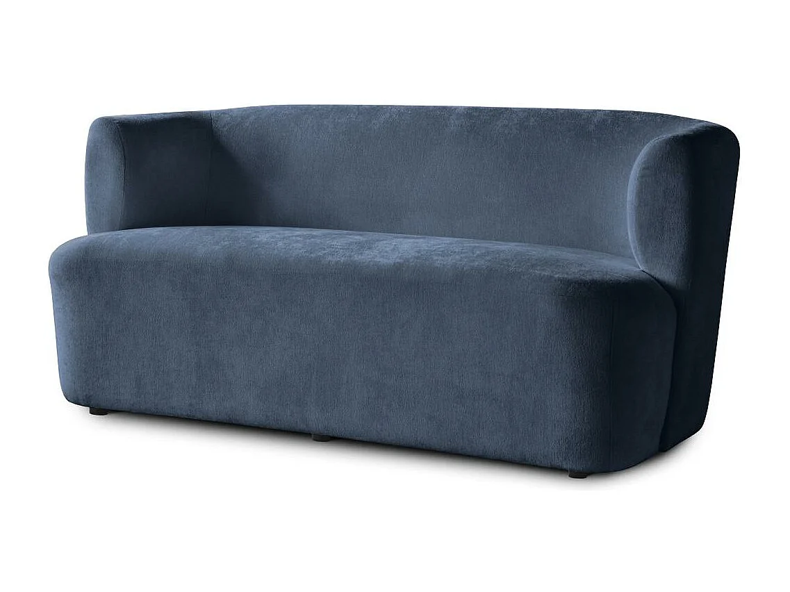 2-zitsbank Nori donkerblauw velours