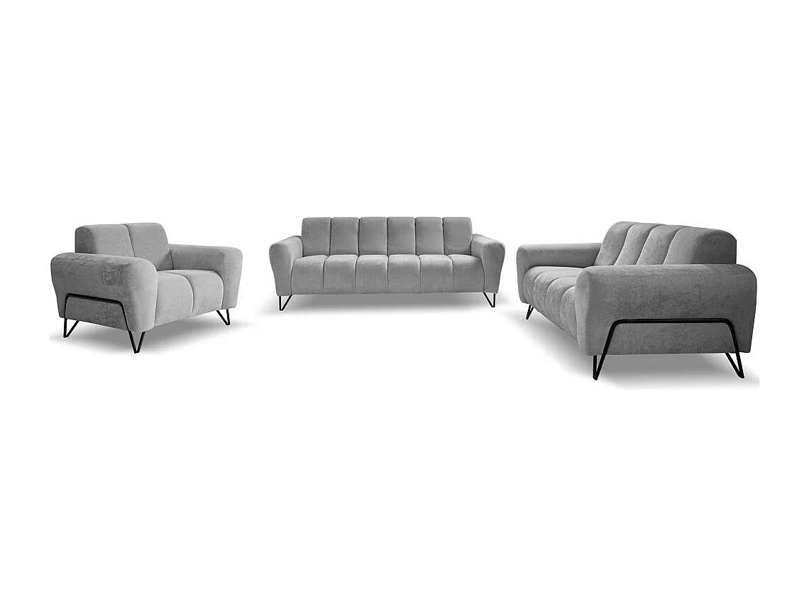 2-SITZER SOFA Volare grau