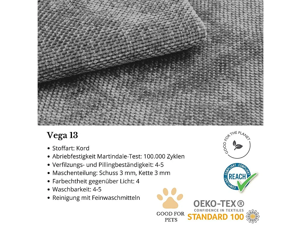 CANAPE 2 PLACES Volare gris