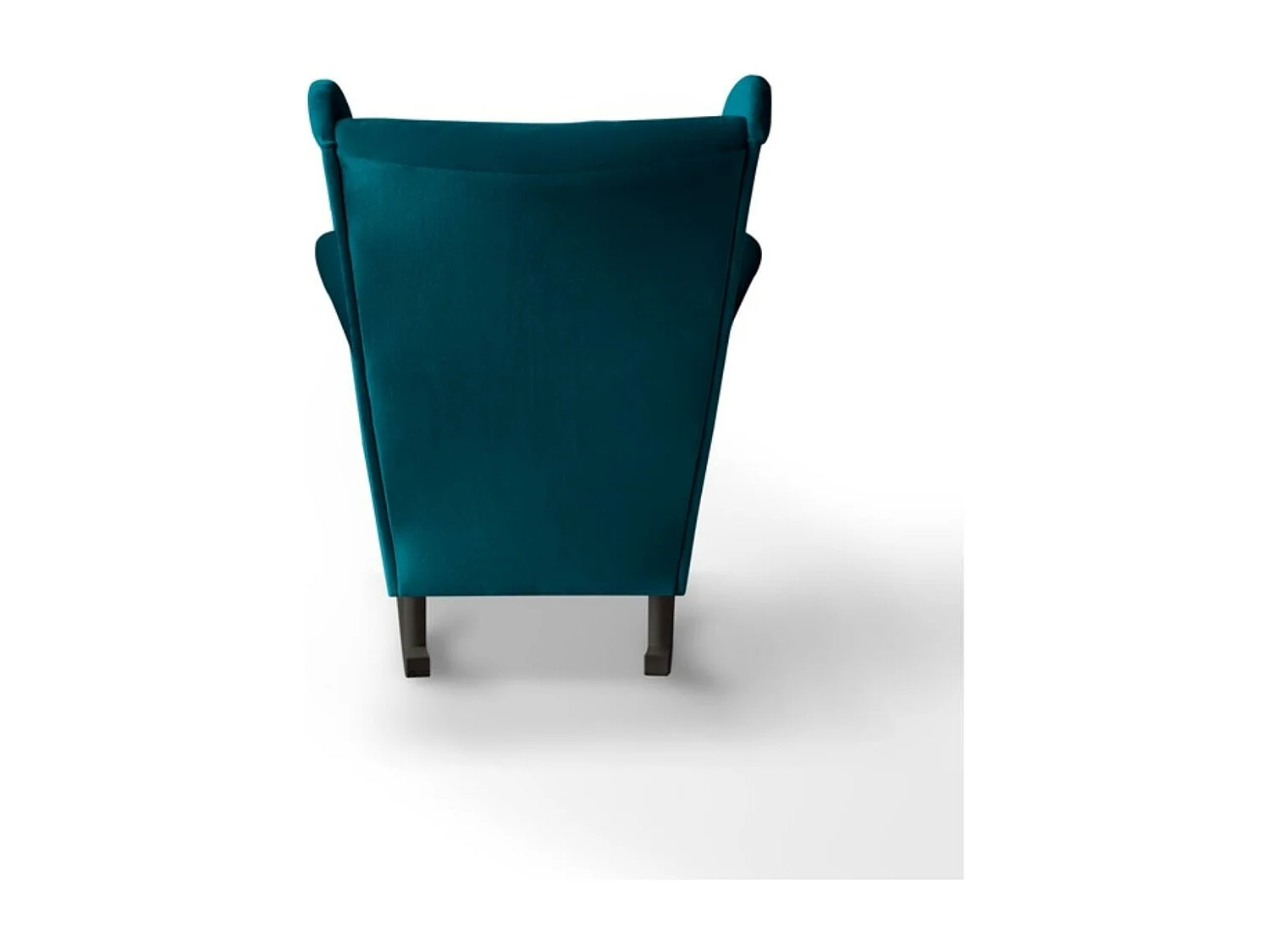 SCHAUKELSTUHL Fabio türkis mit Wenge Beinen