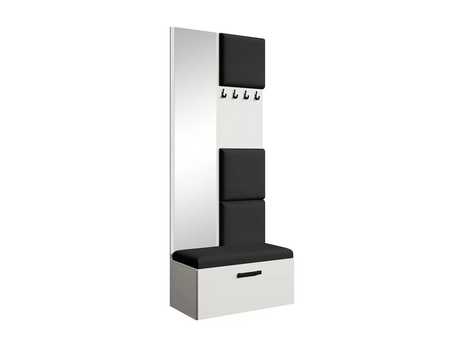 GARDEROBE Margaret III 81/203/43 avec panneaux rembourrés