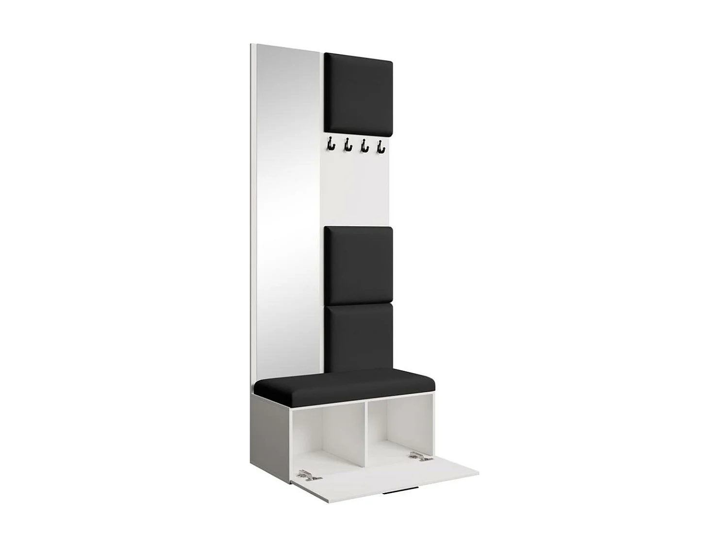 GARDEROBE Margaret III 81/203/43 avec panneaux rembourrés