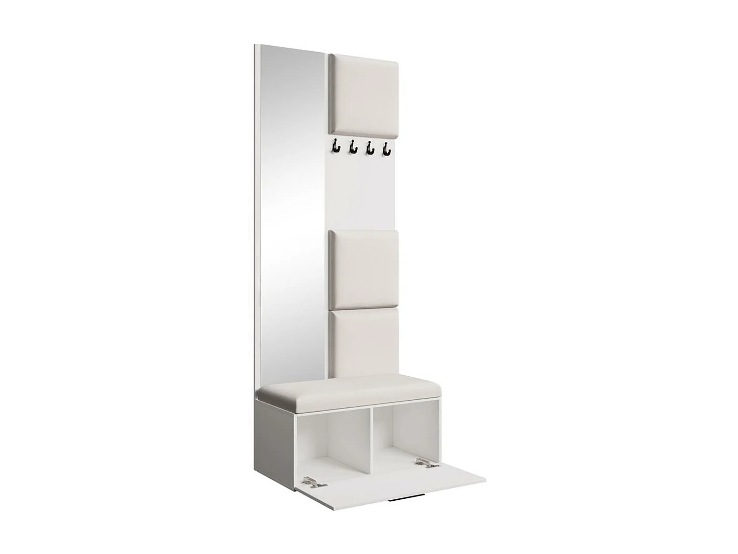 GARDEROBE Margaret III 81/203/43 avec panneaux rembourrés