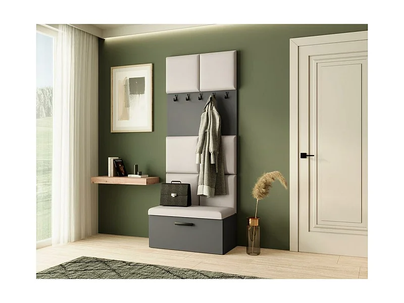 GARDEROBE Margaret I 81/203/43 panneaux rembourrés