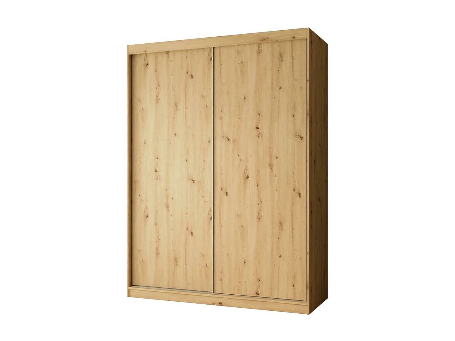 ARMOIRE À PORTES FERMÉES Mario 160/216/61 chêne Artisan