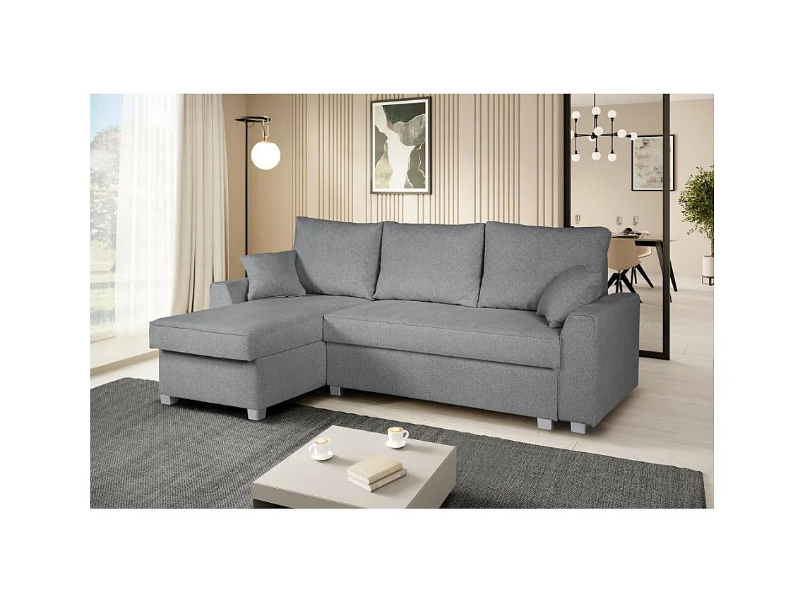 ECKSCHLAFSOFA Teramo grau
