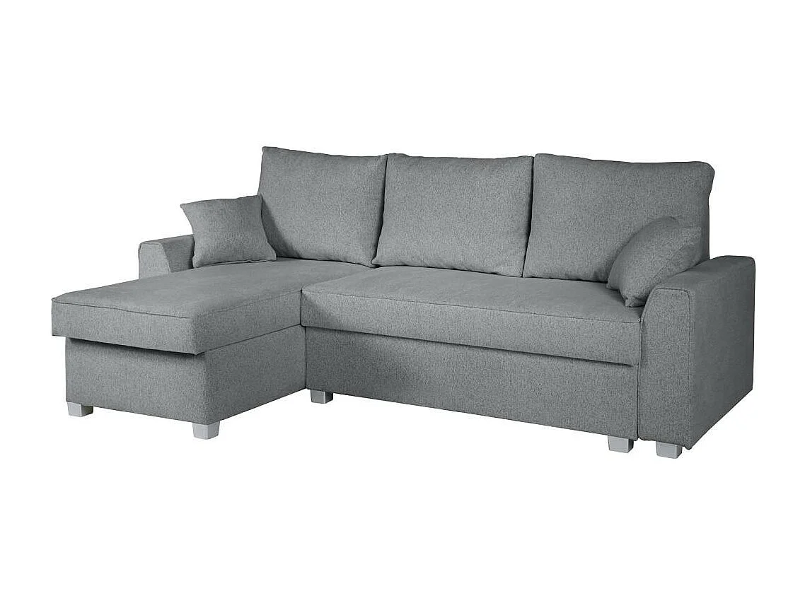 HOEKBANK Teramo grijs