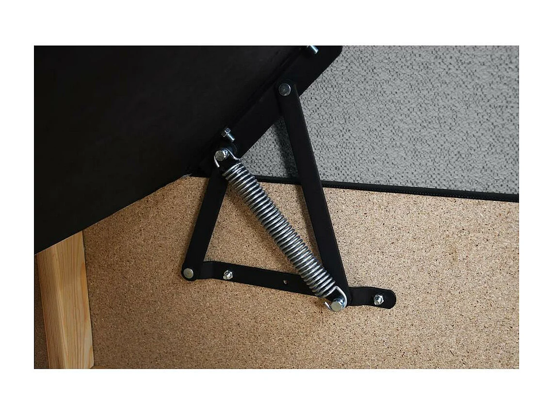 HOEKBANK Teramo grijs