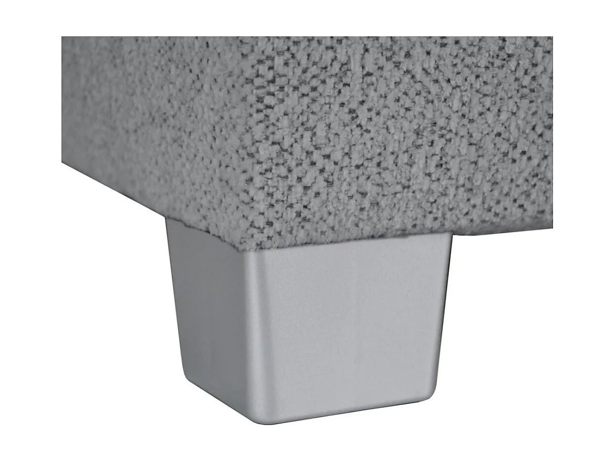 HOEKBANK Teramo grijs