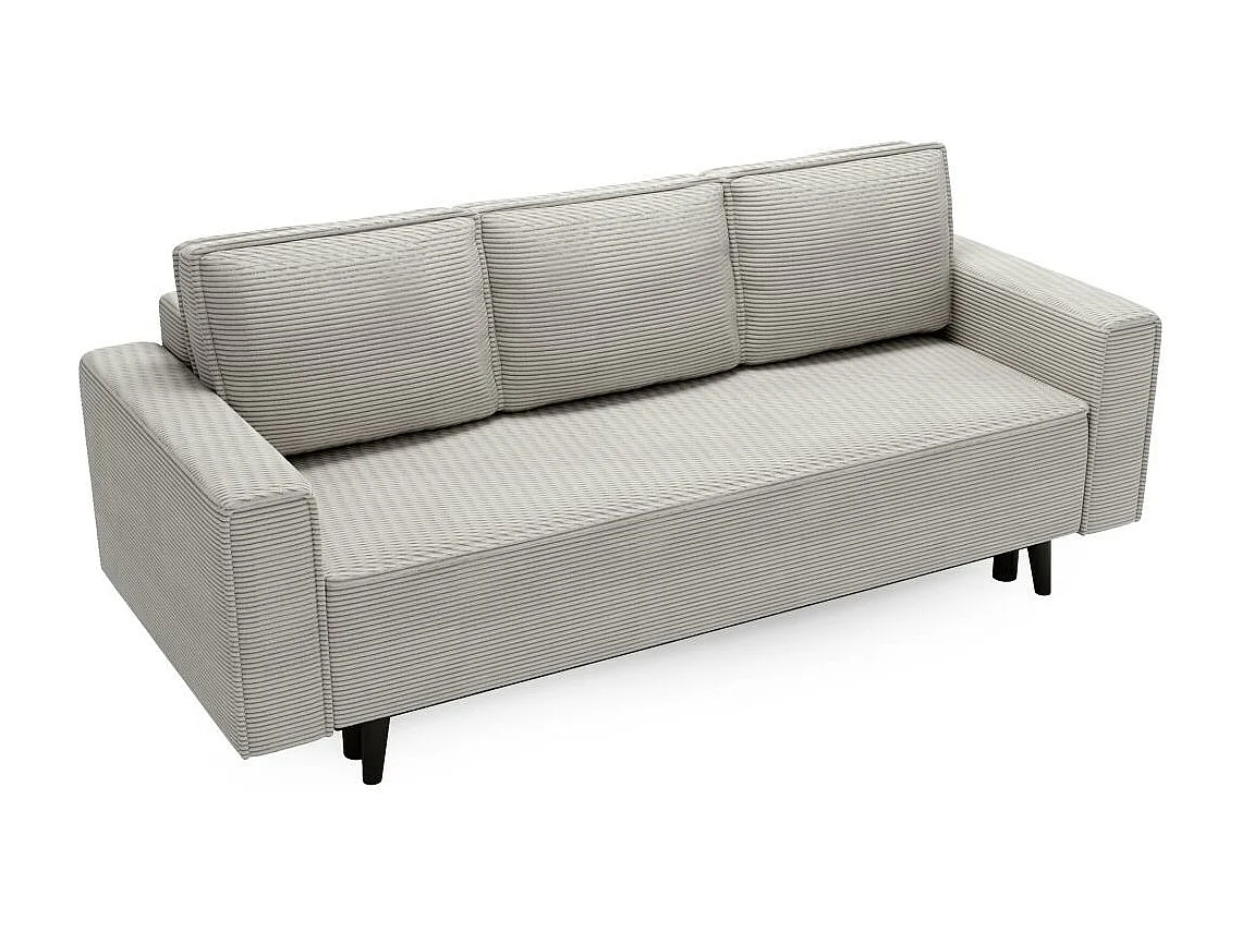 CANAPE 3 PLACES Monte avec fonction sommeil beige