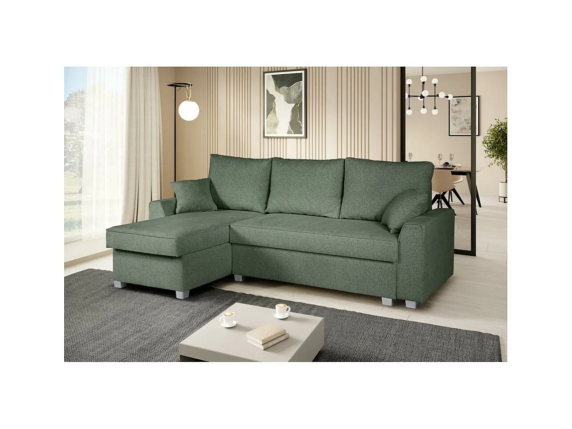 ECKSCHLAFSOFA Teramo grün