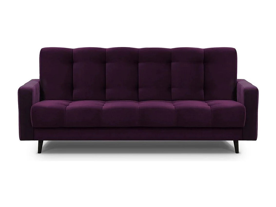 3-SITZER Schlafsofa Nancy Bis violett