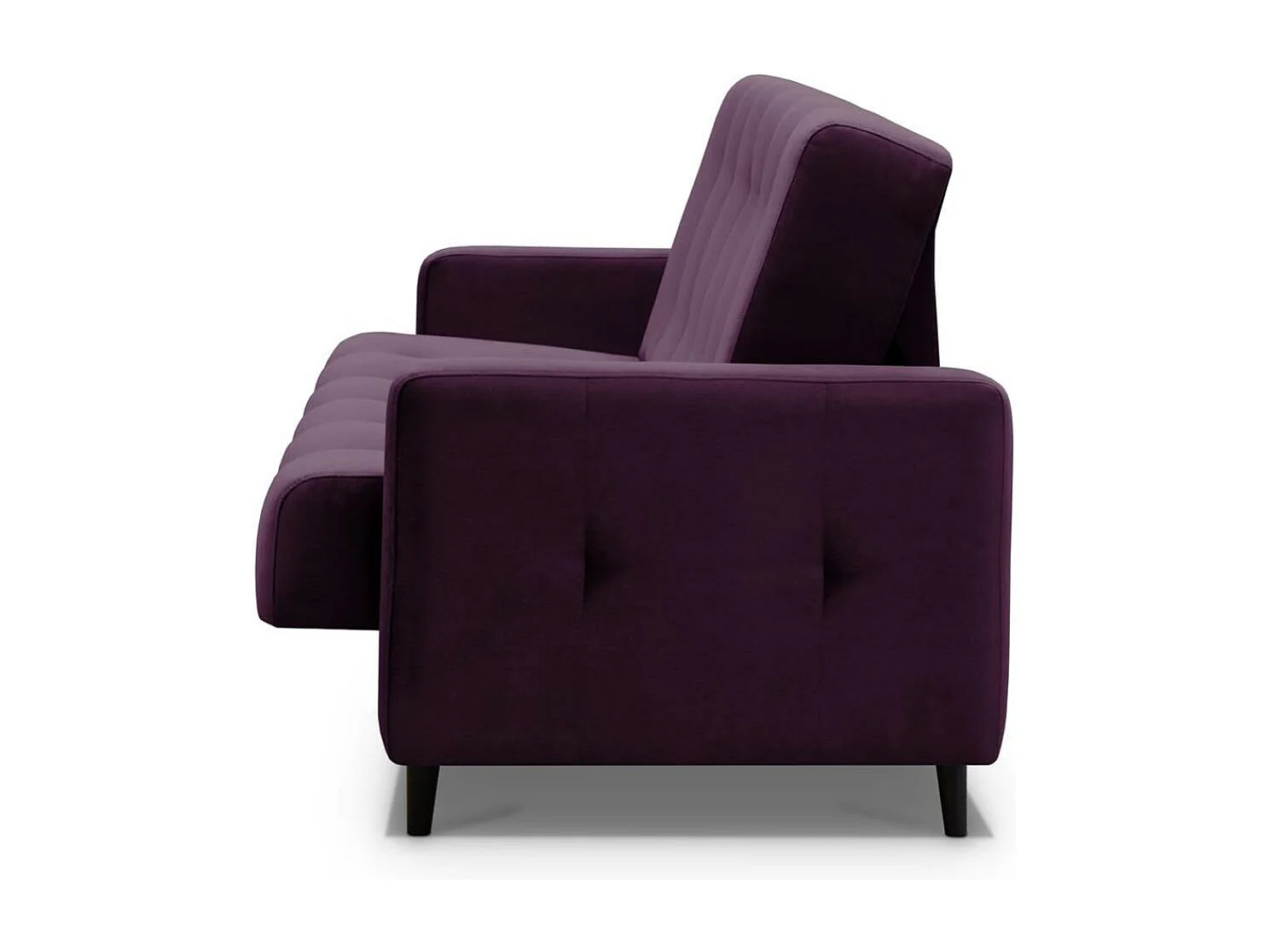 3-SITZER Schlafsofa Nancy Bis violett