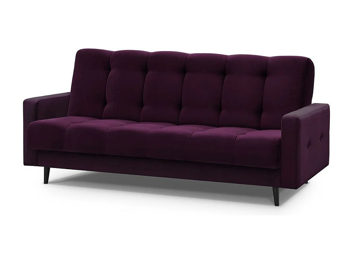 3-SITZER Schlafsofa Nancy Bis violett