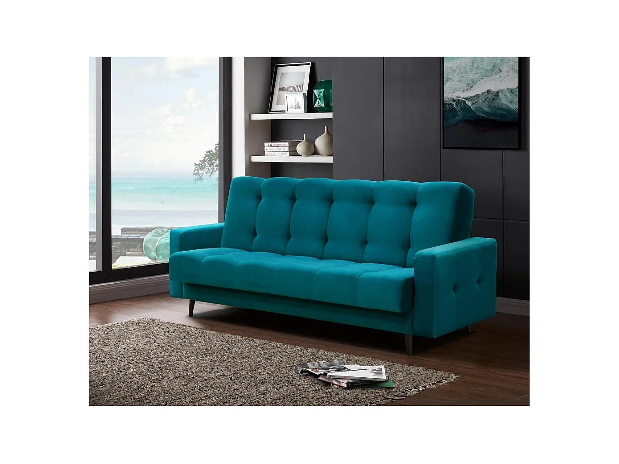 3-SITZER Schlafsofa Nancy Bis türkis